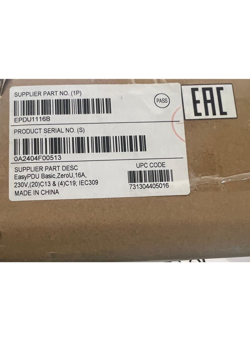 اي بي سي حدة توزيع الطاقة APC Easy PDU الأساسية، 16 أمبير - Image 4